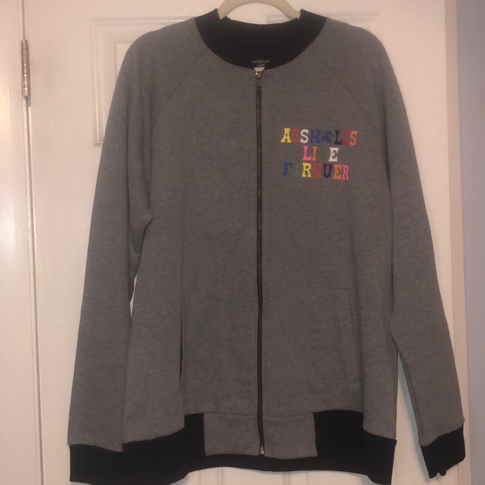 Assholes live forever ALF Bomber Jacket